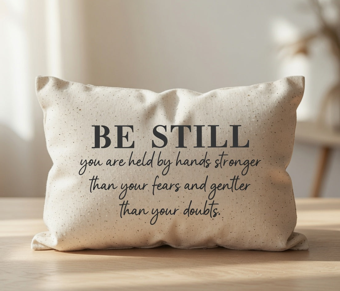 BE STILL - Blessing Stencil
