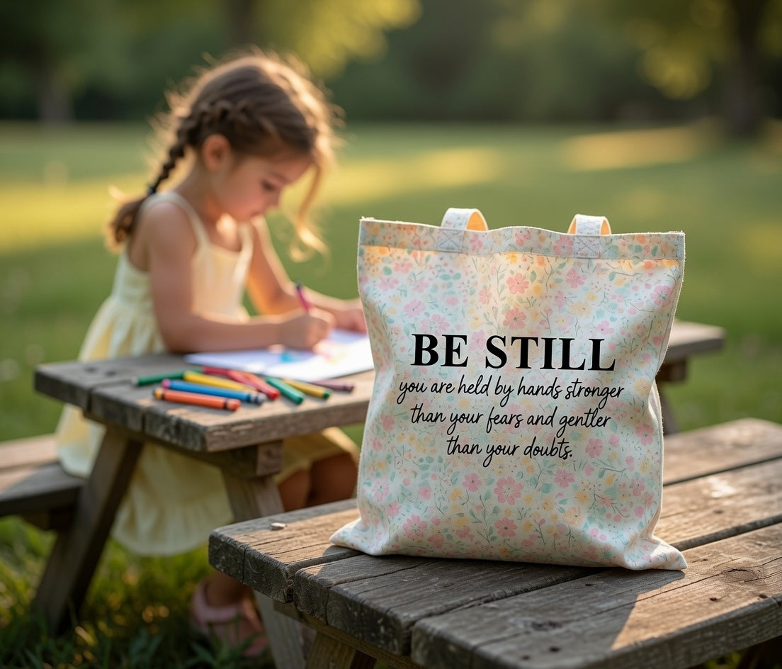 BE STILL - Blessing Stencil