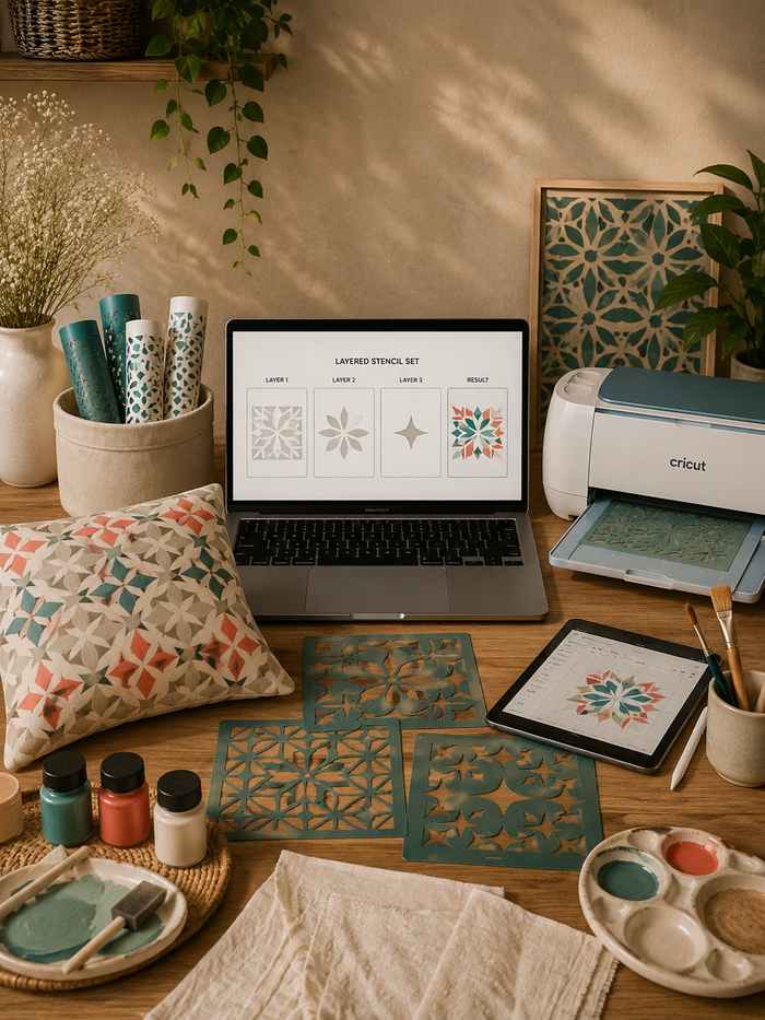 Layered Stencils · SVG