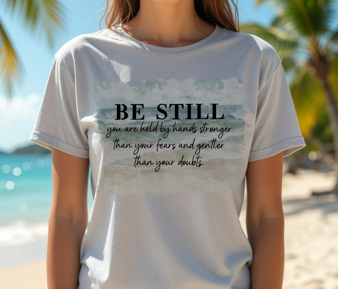 BE STILL - Blessing Stencil