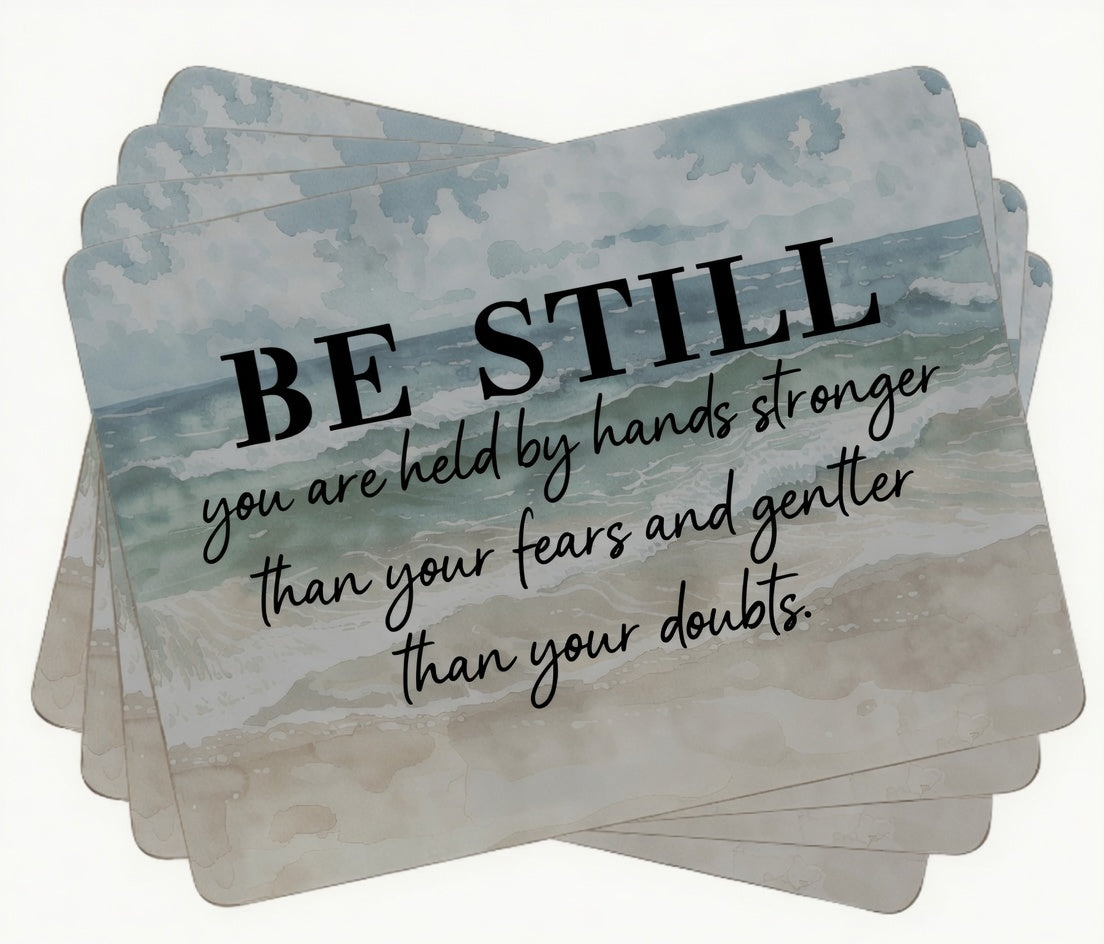 BE STILL - Blessing Stencil