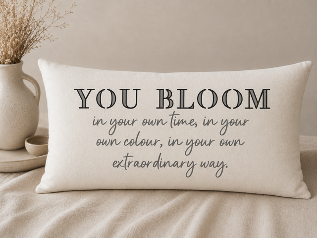 YOU BLOOM (SVG) Blessing Stencil