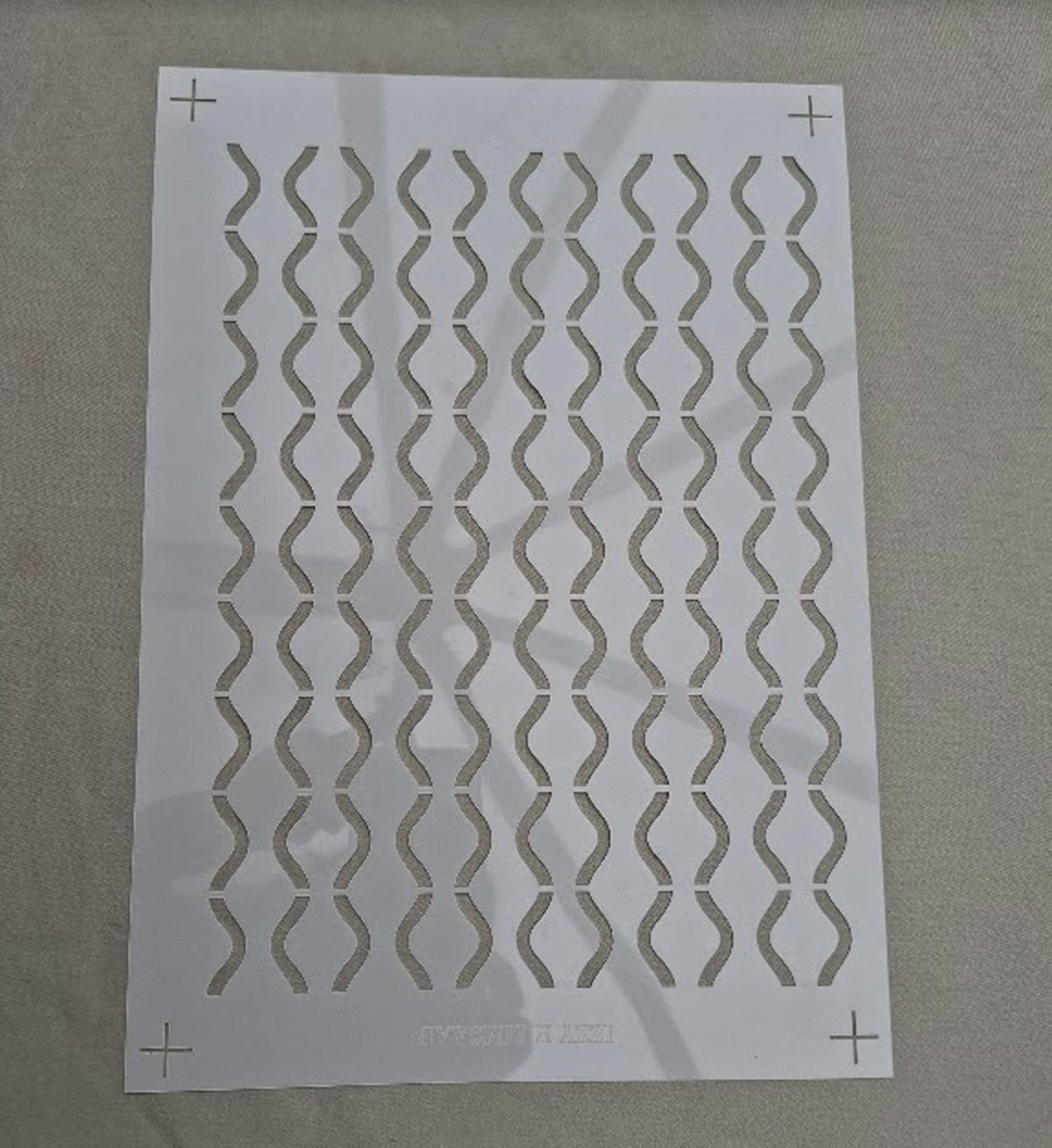 SYNCHIN Cathedral Compass Star Stencil (Physical)